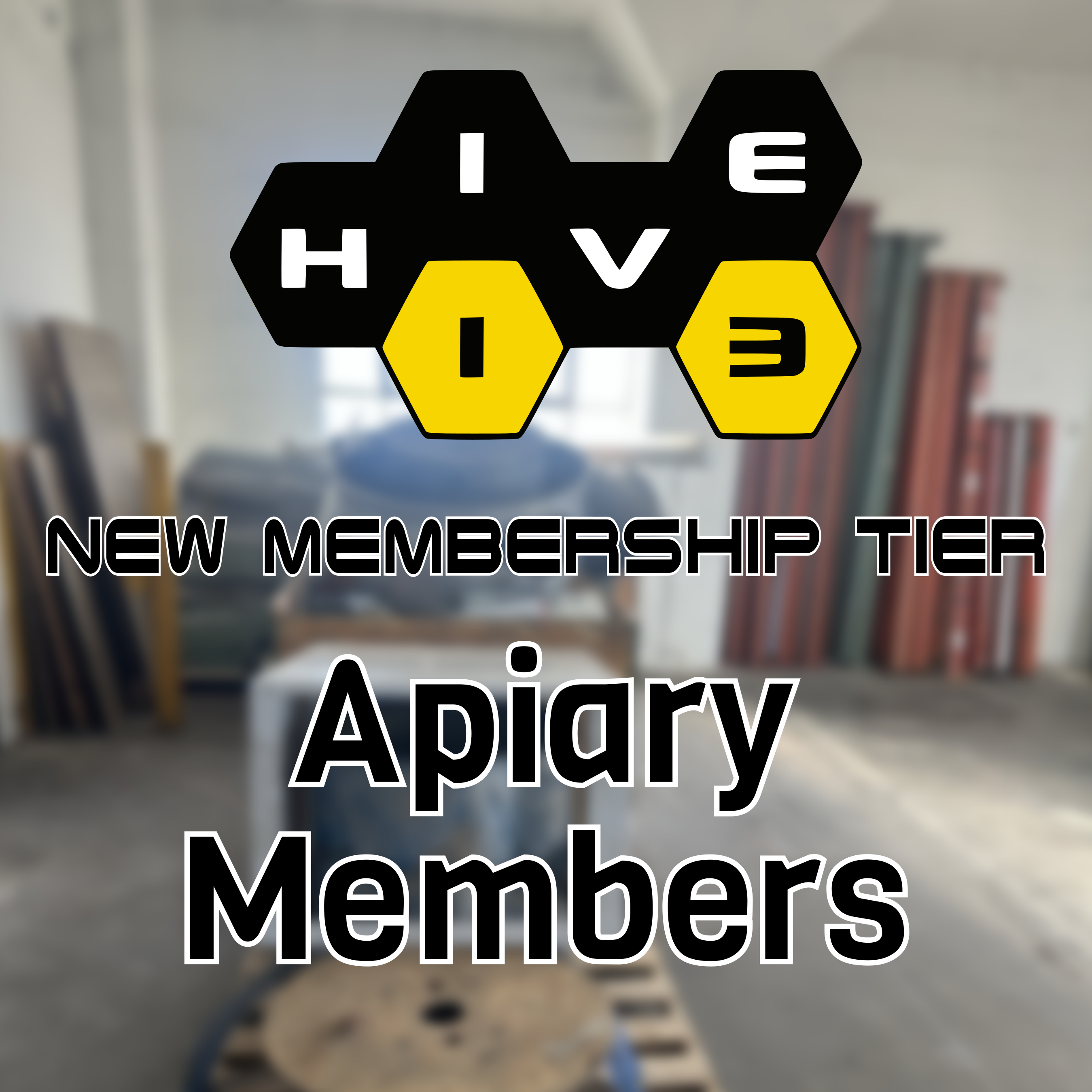 New Very Real and Not a Joke ;) Membership Tier: Apiary Members